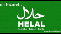 Bursa Helal Belgesi