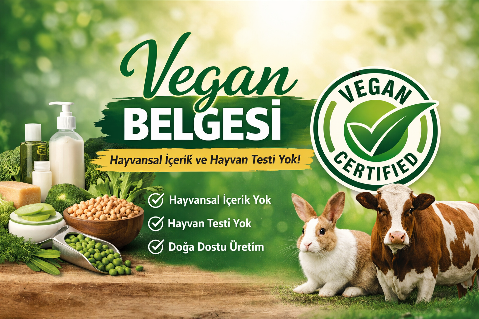 Vegan Belgesi - Bursa Belgendirme